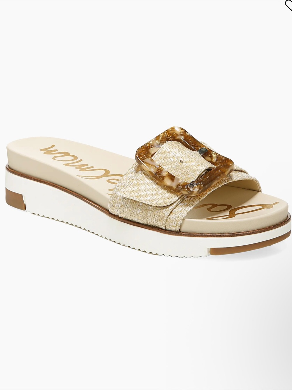 Sam Edelman Ariane Woven Platform Sandals 8.5